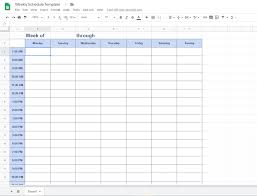 Create, plan & schedule instagram posts with hopper hq. The Best Weekly Schedule Templates Organize Your Time Timecamp