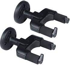 Amazon Com Guitar Hanger Wall Mount 2pack Universal Guitar Hook Holder Stand For Electric Guitar Acoustic Guitar Even Bass Violins Mandolins Ukulele Musical Instruments