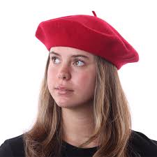 Red Beret Beret Hat Melbourne L'Authentique Italian Wool Beret Bordeaux