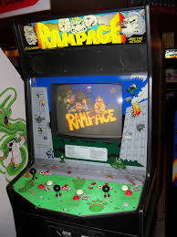 The arcade game factory marquee includes their popular 6500 lumen light strip that interfaces with the arcade1up cpu board and permits the on/off switch on your bureau to turn the light on/off naturally. Collectibles Replacement Parts 26 X 8 Rampage Arcade Marquee