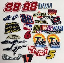 Lot Of 24 Racing Nascar Related Patches Nascar Unique Hats Patches