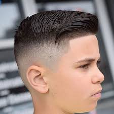 This high fade with hair styled with a lot of structured volume improves fine hair and also wants to be great without a product. 33 Best Boys Fade Haircuts 2021 Guide Kids Fade Haircut Boys Fade Haircut Fade Haircut