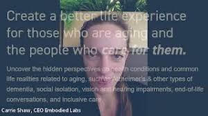 2025 Longevity Venture Summit Promo Carrie Shaw