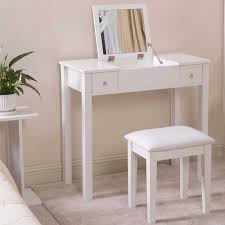 Shruti Vanity Set With Stool And Mirror In 2020 White Vanity Desk Vanity Table Set Vanity Set