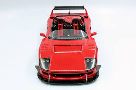 And no more borrani wheels. Top Marques Collectibles Ferrari F40 Lm Beurlys Barchetta 1 18 Red Top68b