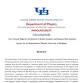 Unusual Magnetic Oscillations in Kondo Insulator..... event in University at Buffalo, NY