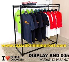Pembayaran mudah, pengiriman cepat & bisa cicil 0%. Rak Gawang Display Baju Tipe And 005 Rak Display Toko Baju Pakaian Busana