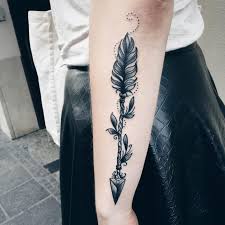 The arrow tattoo were initially taken after the native americans and their way of living, hundreds of years ago. Strength Of Mind Broken Arrow