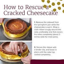 America's Test Kitchen - Even When Every Precaution Is Taken, The  Occasional Cheesecake Will Develop Unsightly Cracks. Here's A Simple Method  For Repairing Them. Sign Up For A Free Trial For Our