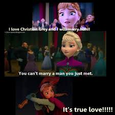 Christian Grey It S True Love 50 Shades Frozen Christian Grey Funny Pictures Steven Universe