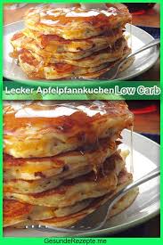 Lecker Apfelpfannkuchen Low Carb Rezept Gesunderezepte Me Haferkleie Rezepte Haferkleie Rezepte