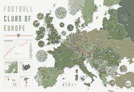 Football Clubs Of Europe Pop Chart