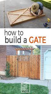 How To Build A Wooden Gate Building A Wooden Gate Building A Gate Wooden Gates