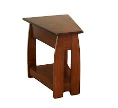 End and side tables might be just an addition to your main furniture but they are incredibly functional. Sonoma Wedge End Table Geitgey S Amish Country Furnishings