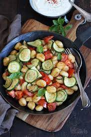 Gnocchi Zucchini Pfanne Bake To The Roots