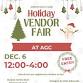AGC Holiday Vendor Fair event image