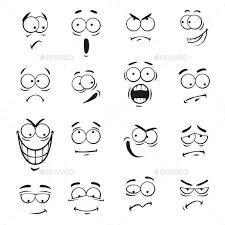 Human Cartoon Emoticon Faces With Expressions Cartoon Faces Expressions Emoticon Faces Cartoon Faces