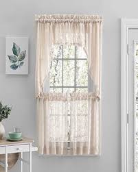 White tier curtains will keep your surroundings looking buoyant and lightweight. Kitchen Tier Curtains