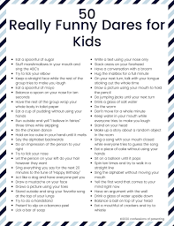 Use a foreign accent for the. 100 Really Funny Dares Funny Dares Sleepover Things To Do Fun Dares