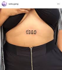 Birth Year Tattoo Designs For Men Birth Year Font Tattoo Font Tattoo Lettering Styles Stylish Tattoo