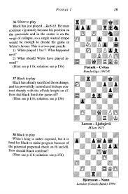 Try to solve chess puzzles with diagrams from books and magazines. John Nunn S Chess Puzzle Book Pdf Pdf Txt