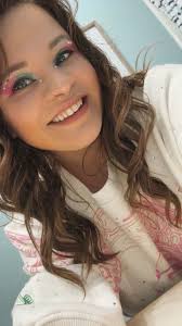 My makeup from yesterday 🩷🫧💚