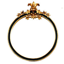 Black And Gold Round Convex Mirror Black And Gold French Round Mirror Round Gold Mirror Black Gold Bedroom Mirror