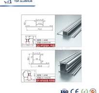 Aluminium Extrusion Profile for Aluminum Windows Doors Frame
