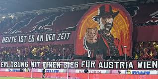 Austria's capital vienna offers a blend of imperial traditions and endearing charm. Austria Wien Fans Entzuckten Bei Wiener Derby Mit Rdr2 Choreografie Games Derstandard De Web