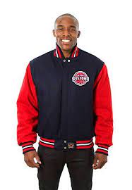 Detroit Pistons Varsity Jacket Jackets Varsity Jacket Team Jackets