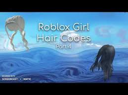 Rbx codes provides the latest and updated roblox hair codes to customize your avatar with the beautiful hair for beautiful people and millions of other items. Roblox Girl Hair Codes Part 5 Youtube