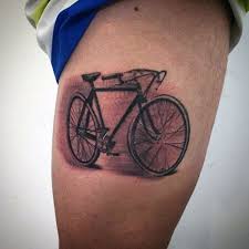This is a weird biker tattoo design of a worm riding a bike but it would be loved by young bikers. Top 67 Bicycle Tattoo Ideas 2021 Inspiration Guide Bicycle Tattoo Tattoo Designs Men Tattoos