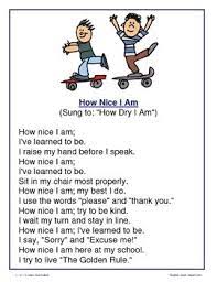Manners Songs Poems And Fingerplays Preschool Songs Manners Preschool Teaching Kids