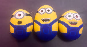 Minions Painted Rocks Goruntuler Ile Boyali Kayalar Minyonlar Tablolar