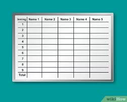The game starts in the 1st inning, in which each team tries to score a number 1. How To Play Baseball Darts 7 Steps With Pictures Wikihow