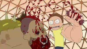 RICK AND MORTY---MORTY AKA (SPINE EATER) GETS A NEW ARM TO FIGHT IN THE  BLOOD DOME---FULL HD - YouTube