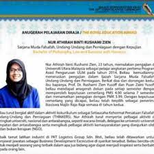 Tahniah nur athirah binti rushami zien! Nur Athirah Pmk 3 99 Sangat Luar Biasa