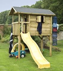 Spielhaus Holz Garten Kinder Stelzen Rutsche Kinder Baumhaus Baumhaus Baumhaus Kinder