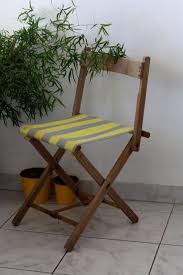 Reservee Ancienne Chaise De Jardin Ou De Plage En Bois Et Etsy Folding Chair Take A Seat Home Textile