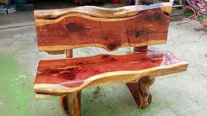 Rustic Cedar Bench Cedar Furniture Cedar Bench Cedar Wood Projects