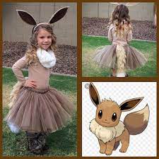 Diy Pokemon Eevee Costume Maskerix Com Pokemon Halloween Costume Pokemon Costumes Pokemon Costumes Diy