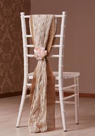 Chiavari Chair Styled With A Hessian And Lace Drop Sash Styled By Fleur Couture Image By Philip Ry Chiavari Chairs Wedding Chair Covers Wedding Chiavari Chairs