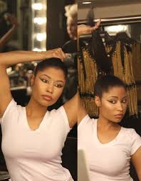 Nicki minaj revealed her natural hair last night on instagram and to many fans' surprise, the beautiful tresses were down her back. Nicki Minaj Natural Hair Archives Art Becomes You
