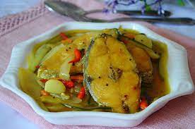 Bersihkan ikan tenggiri, potong tebal. Amie S Little Kitchen Ikan Tenggiri Masak Cuka