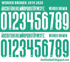 Latest fifa 21 players watched by you. Font Football Font Vector Werder Bremen 2019 2020 Kit