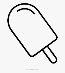 Show your kids a fun way to learn the abcs with alphabet printables they can color. Popsicle Coloring Page Popsicle Clipart Black And White Hd Png Download Kindpng