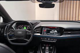 The Audi Q4 E Tron High Tech Space