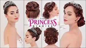 Mia The Princess Diaries Updos Prom 2019 Hairstyles Hair Styles Princess Hairstyles Braided Hairstyles For Wedding