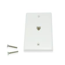 Mjs electrical products & supplies is your trusted electrical wholesaler. Cdd Single Telephone Wall Plate White 21st Century Entertainment Inc