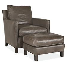 Bram Leather Chairs Ottoman Modern Accent Lounge Chairs Modern Living Room Furniture Room Board In 2020 White Dining Chairs Modern Furniture Living Room Chair And Ottoman